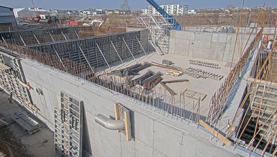 evolutia lucrarilor SEAU Otopeni 10