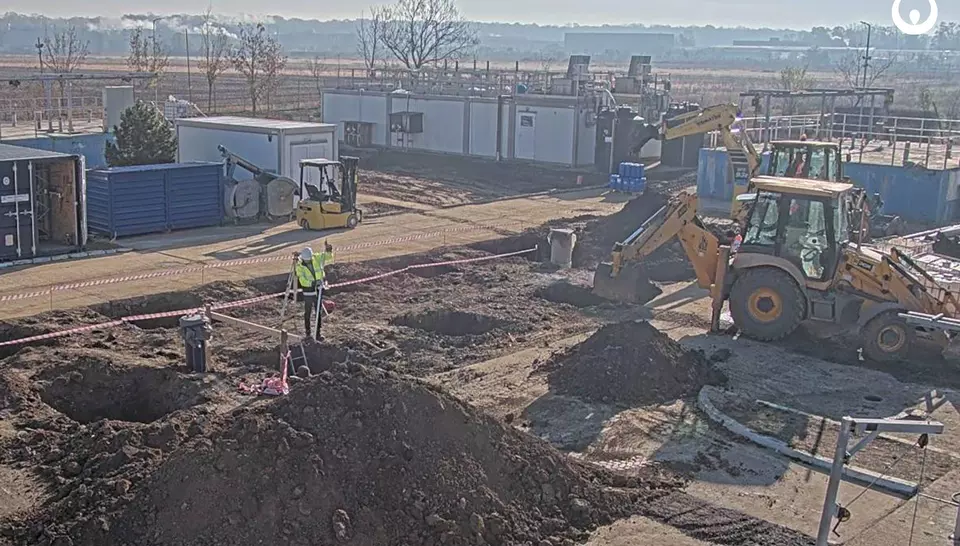 evolutia lucrarilor SEAU Otopeni 2