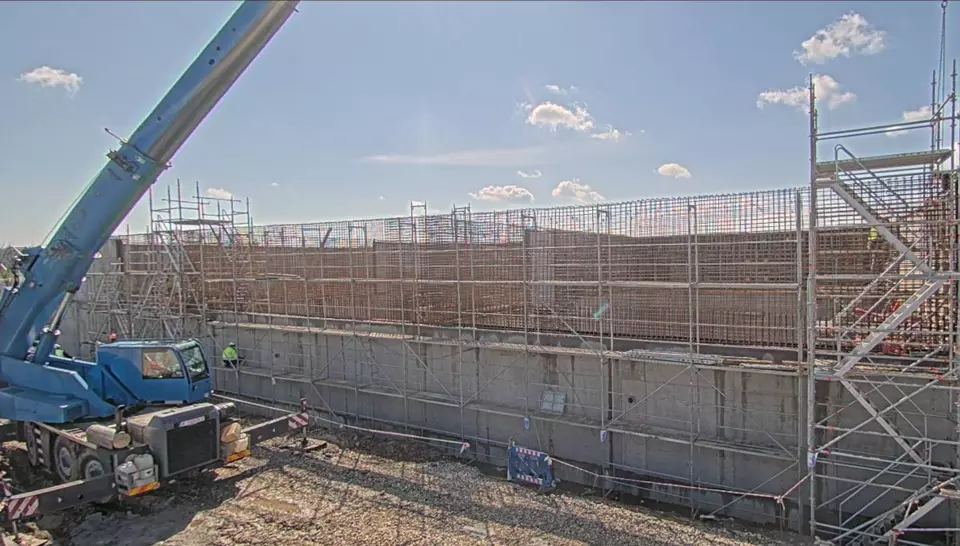 Evoluția lucrărilor de modernizare și extindere a SEAU Otopeni