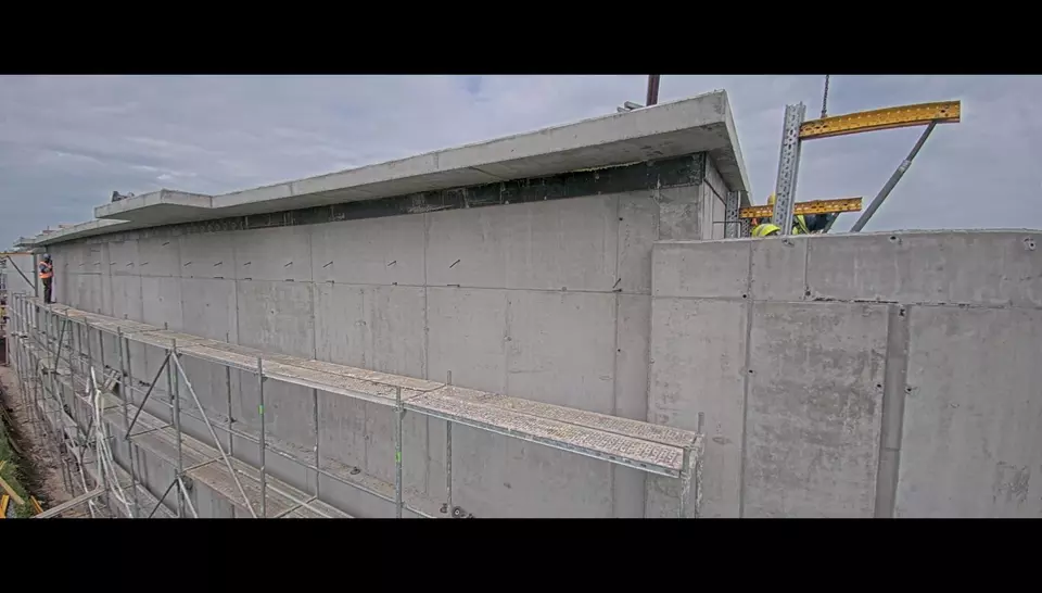 Evoluția lucrărilor de modernizare și extindere a SEAU Otopeni
