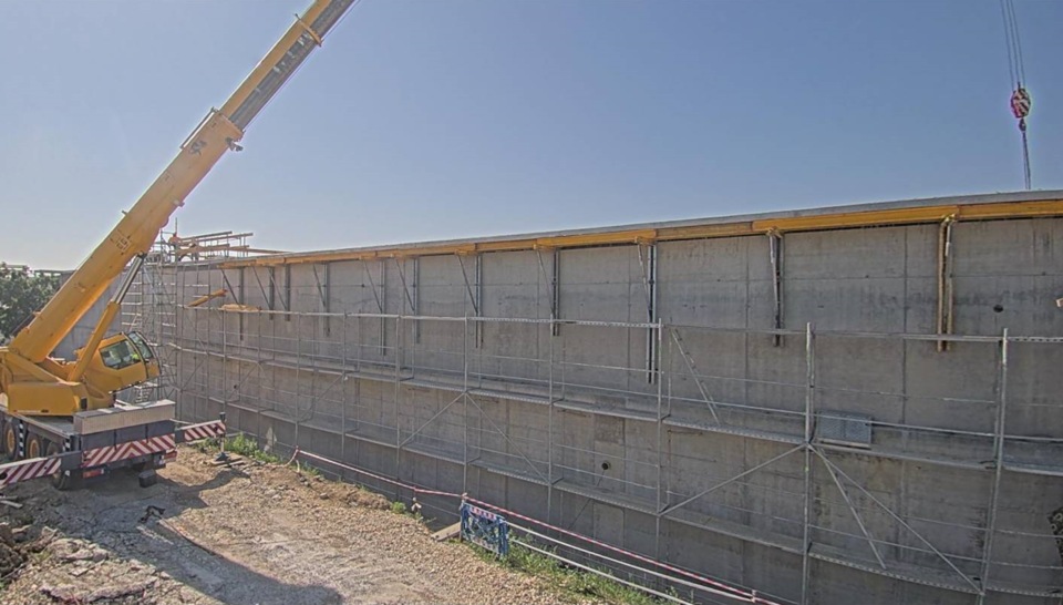 Evoluția lucrărilor de modernizare și extindere a SEAU Otopeni