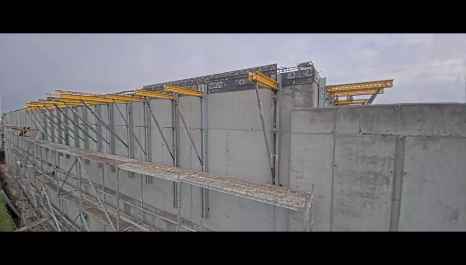 Evolutia lucrarilor Otopeni 15