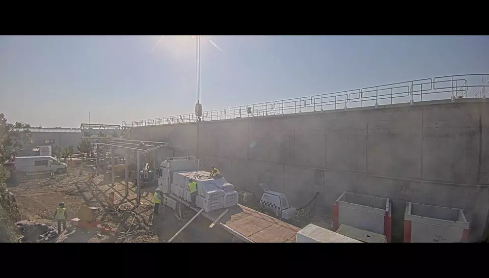 Evolutia lucrarilor Otopeni 21